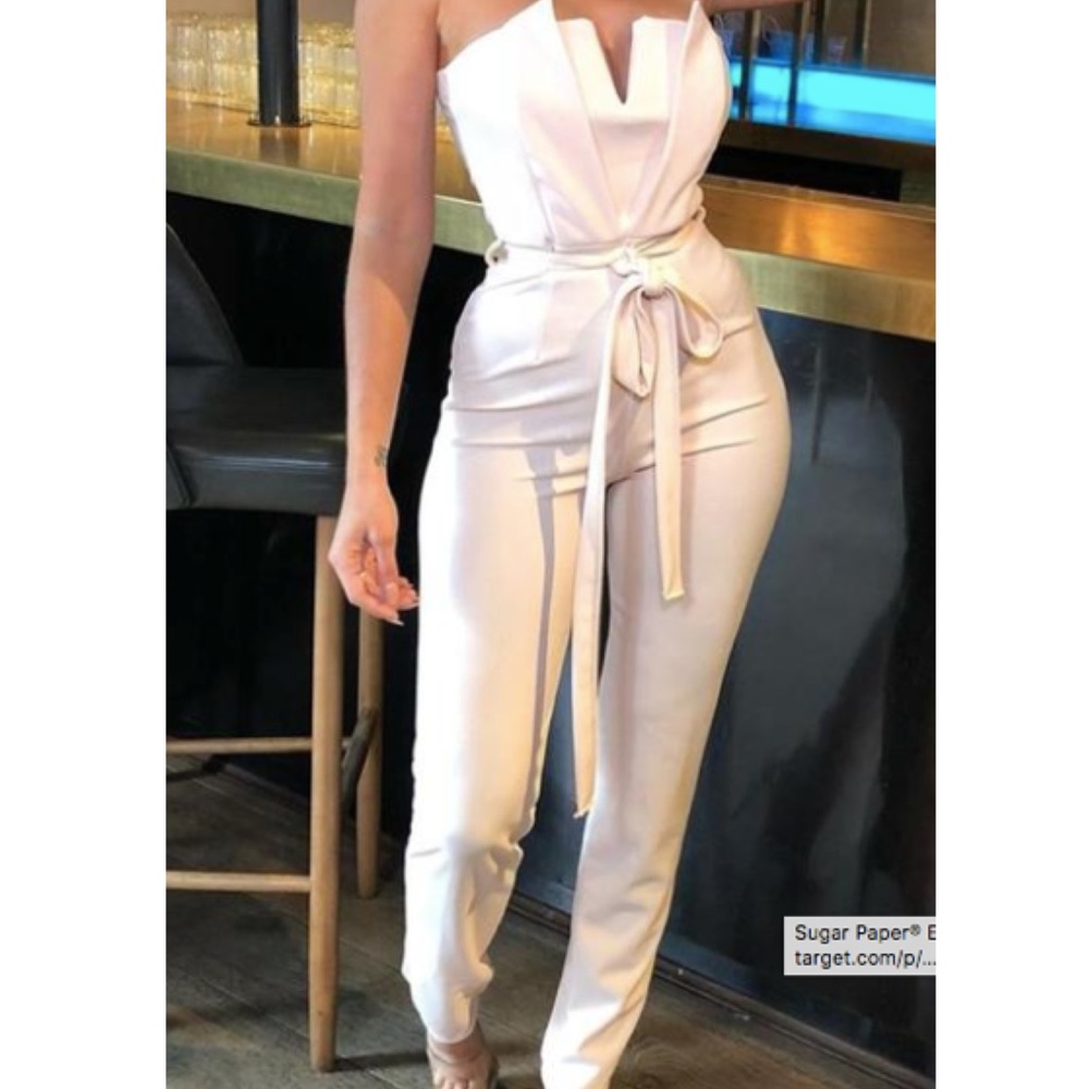 Light pink jumpsuit